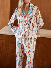 Sportif Desenli Pijama Takımı Zalle